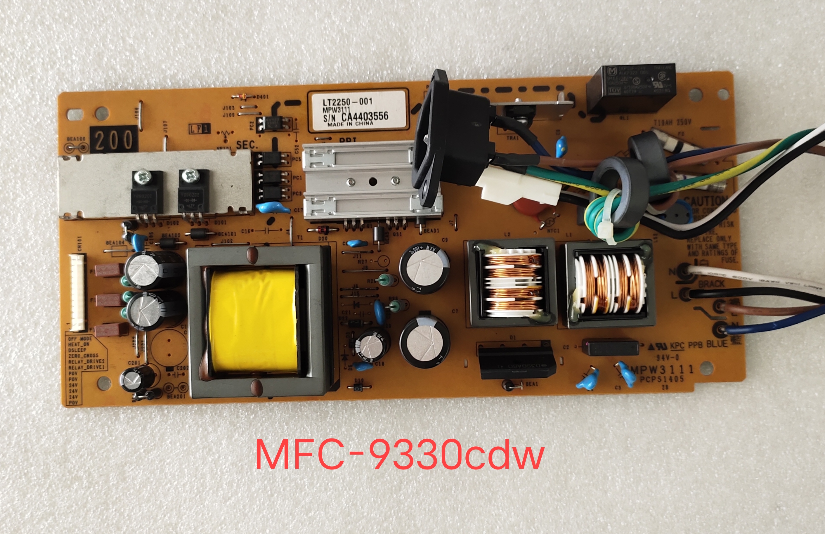 Power Supply Brother MFC-9140CDN MFC-9330CDW มือสอง