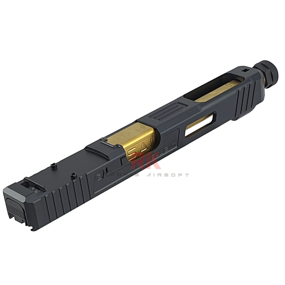 GunsModify SAI G34 RMR Slide Full Set for Marui G17 / G34 (Gold)