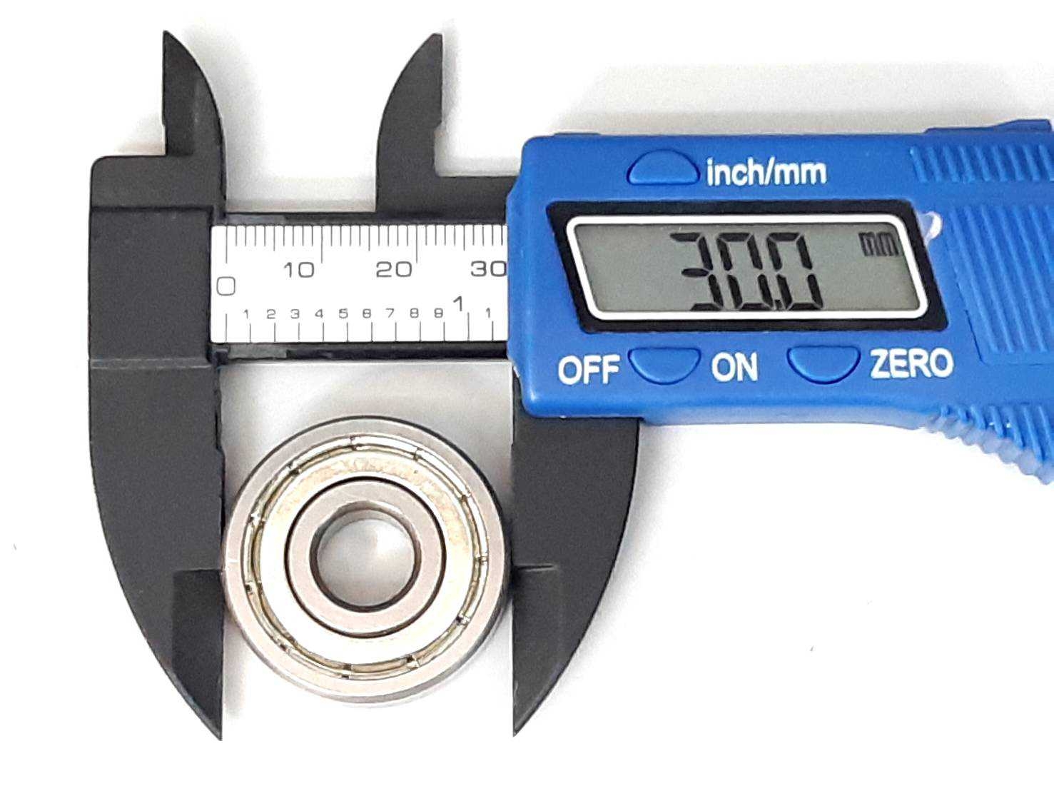 ลูกปืนฝาเหล็ก 6200 ZZ