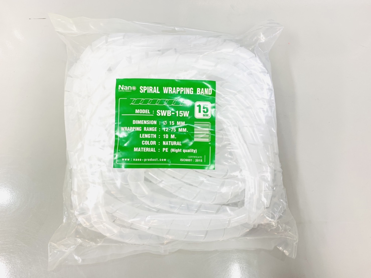 ไส้ไก่ สีขาว (สำหรับเก็บสายไฟ)