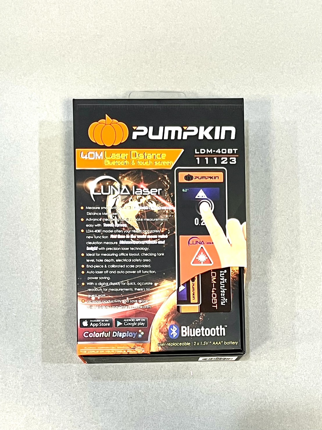 เครื่องวัดระยะเลเซอร์ LDM-40BT