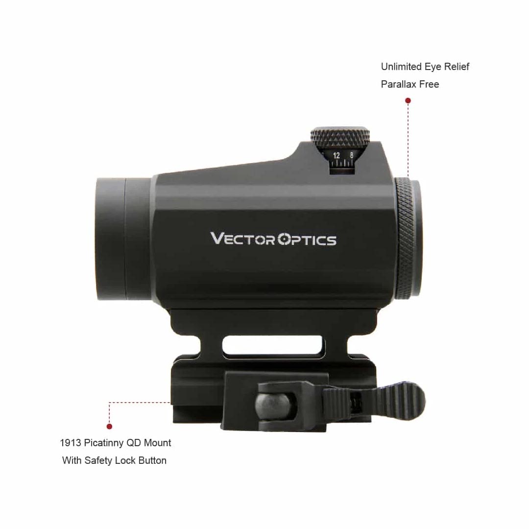 Vector Optics Maverick 1x22 GenII Red Dot Sight (SCRD-12II)