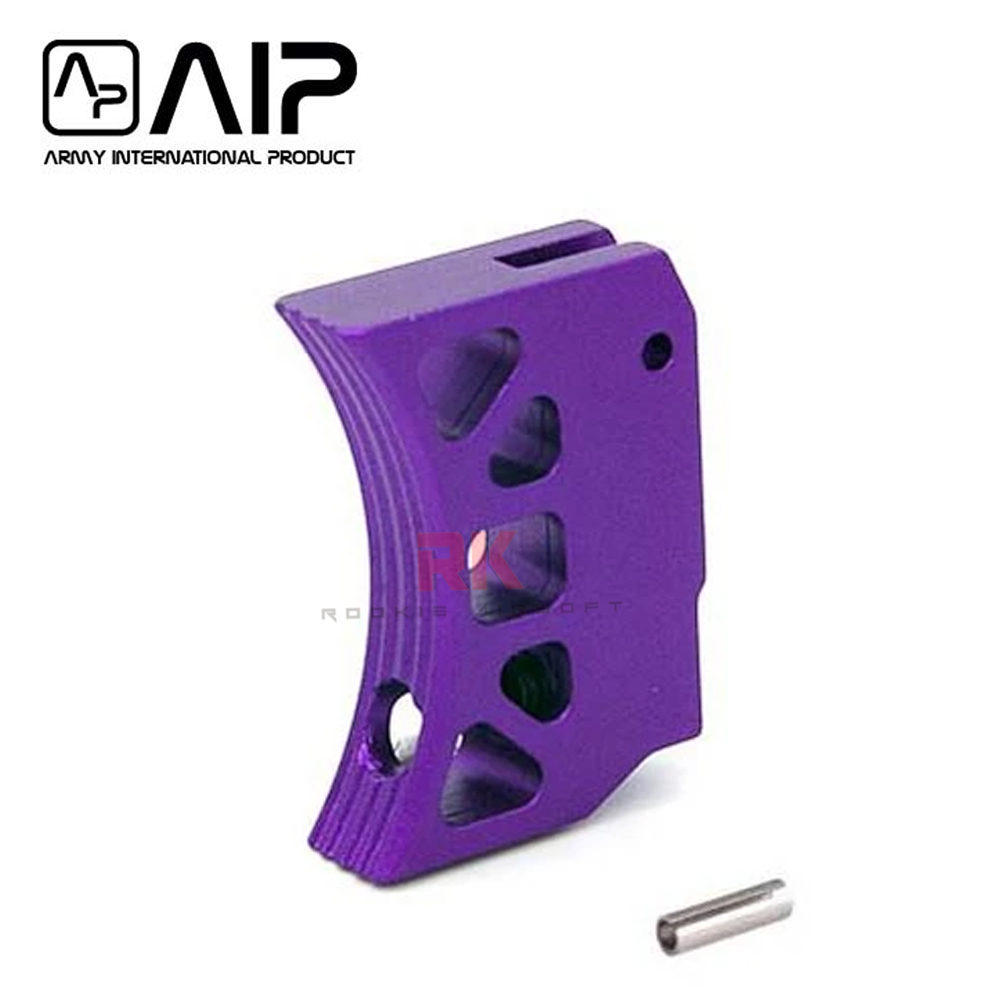AIP Aluminum Type J Trigger for Marui Hi-CAPA (Purple)