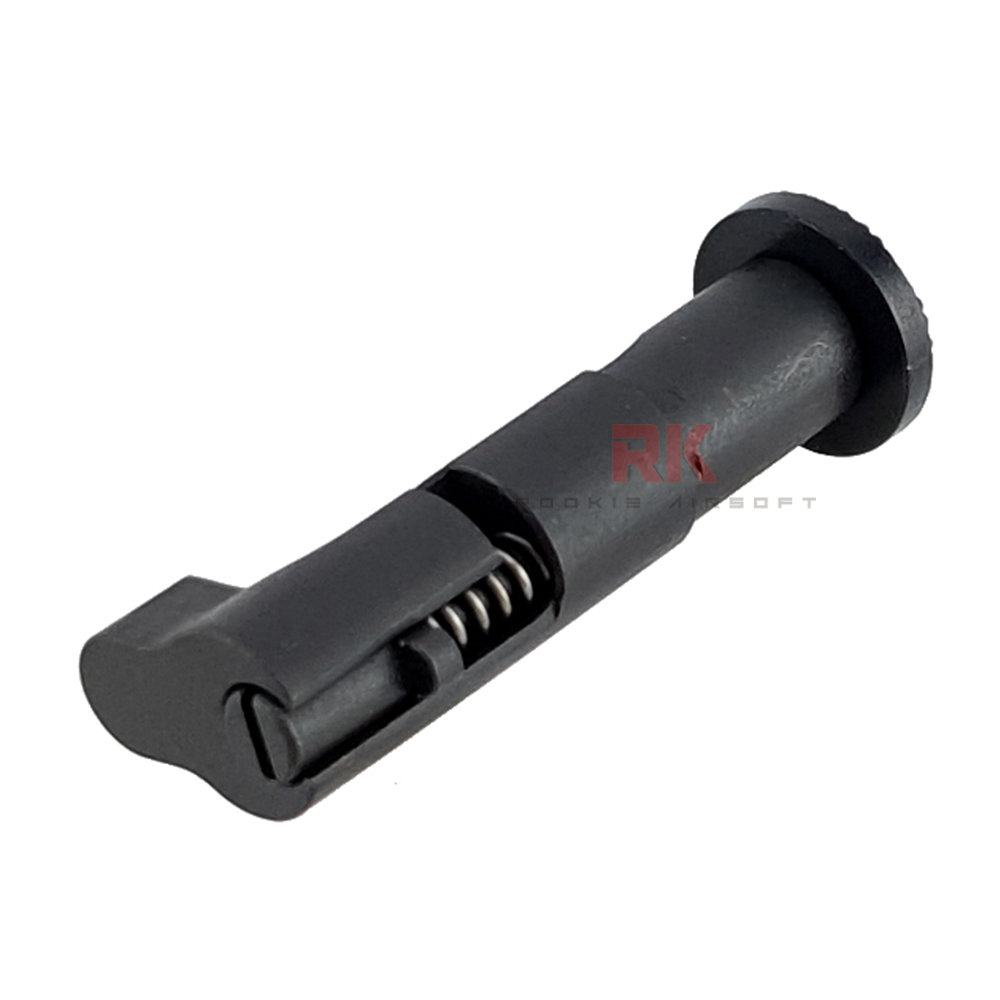 Bomber CNC Steel Magazine Catch (STI Extended Type) for Marui Hi-CAPA (Black)