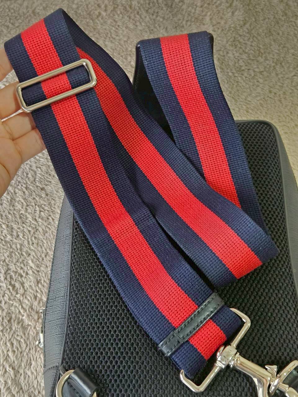 Gucci GG Black Sling Backpack