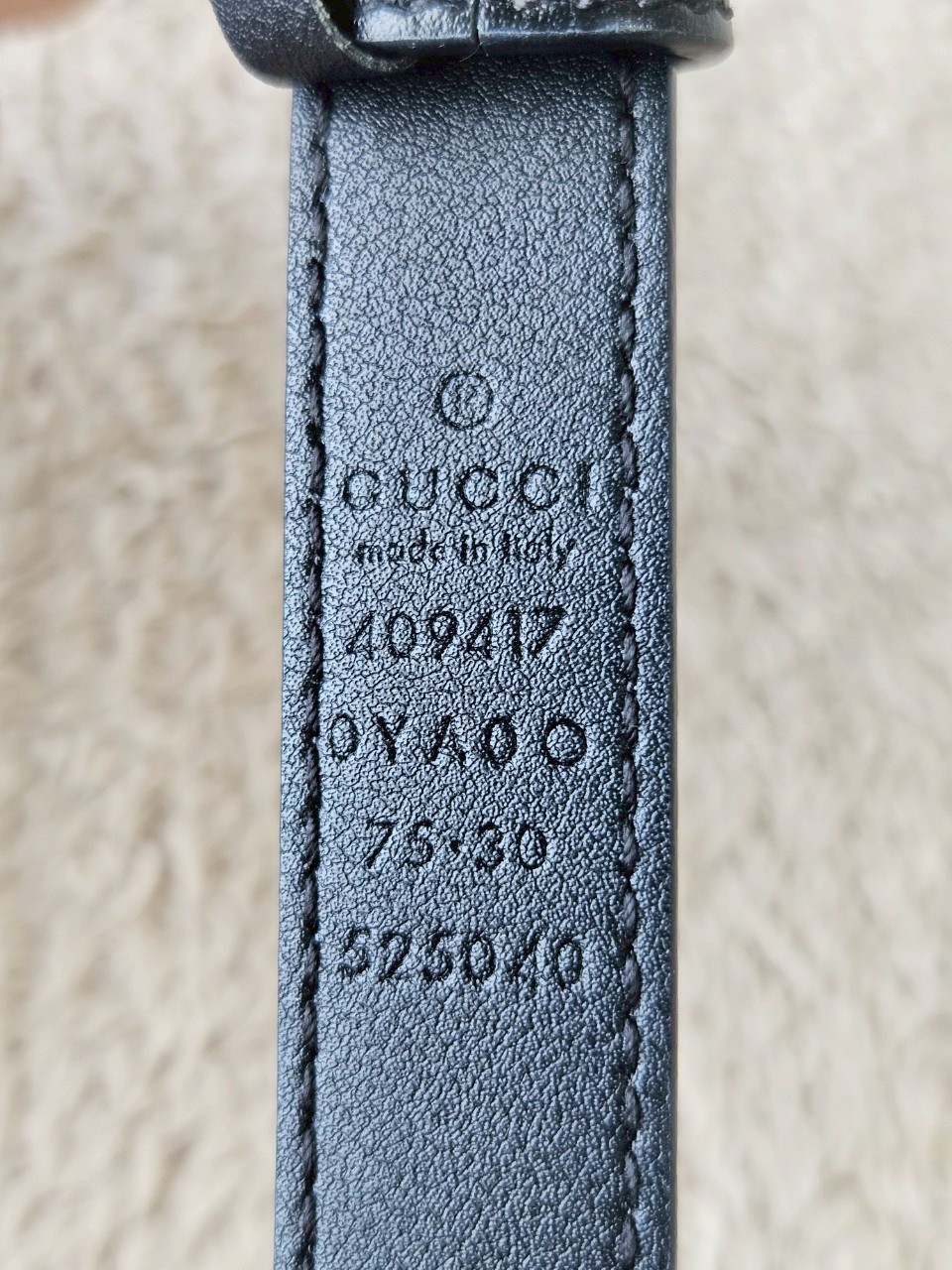 Gucci GG Marmont Thin Belt