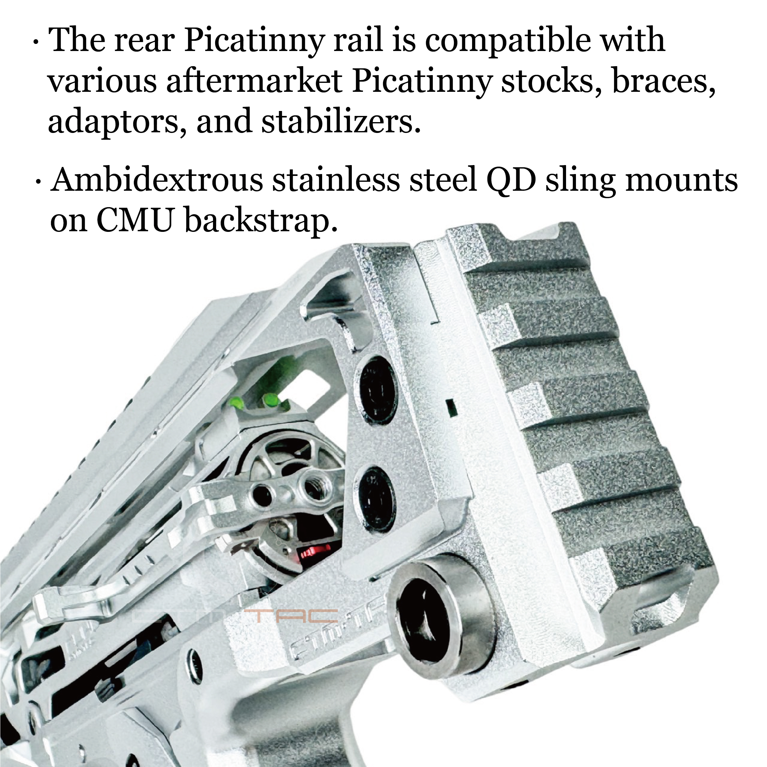 CTM CNC Modular Upper for AAP-01