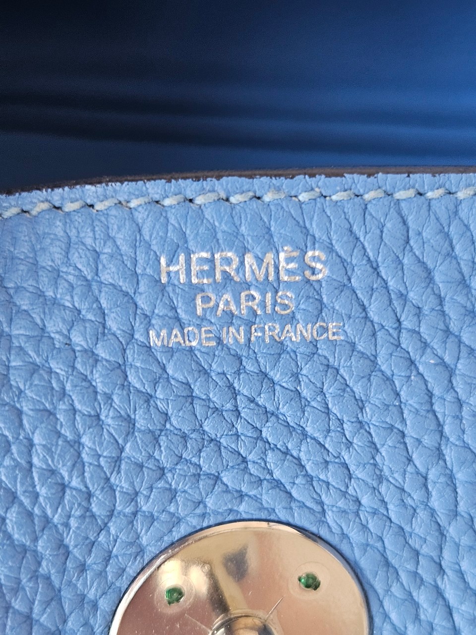 Hermes Lindy Size34 Stamp R