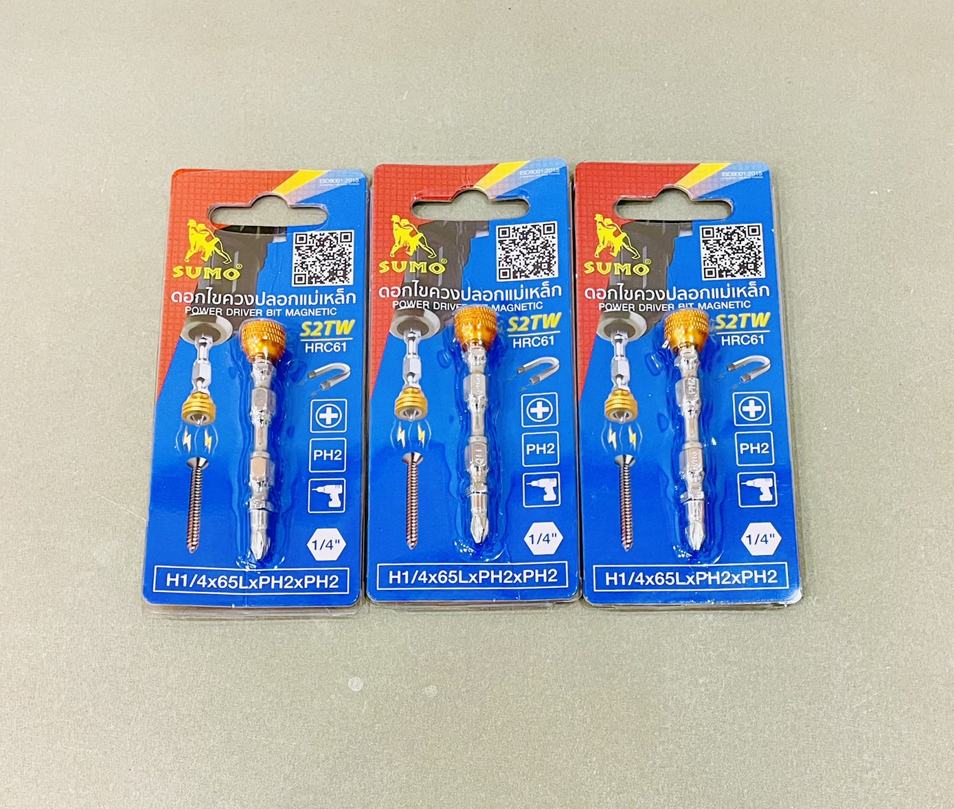 ดอกไขควงลม ปลอกแม่เหล็ก Sumo 65มิล