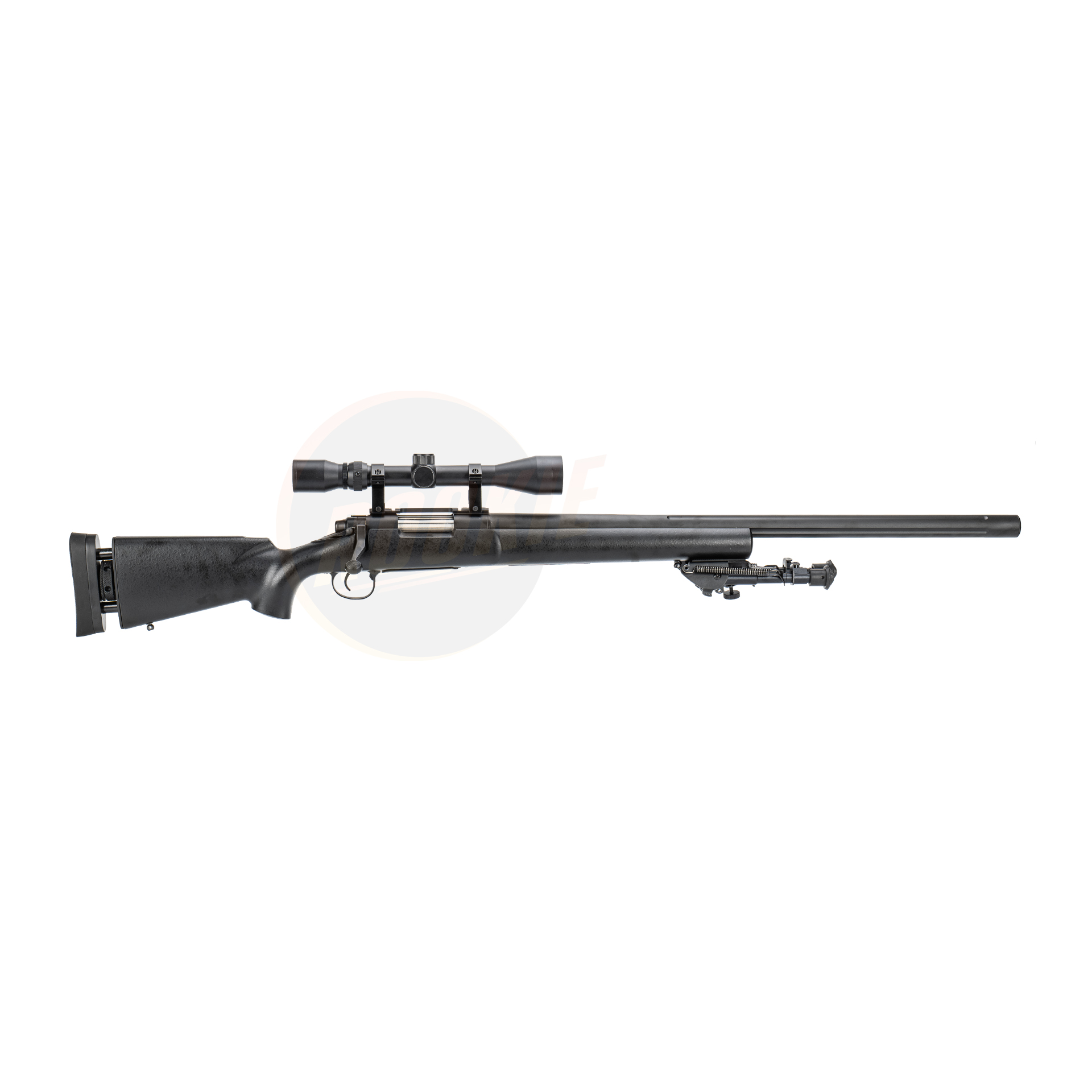 A&K M24 (ABS) Air Cocking Sniper Rifle - Black