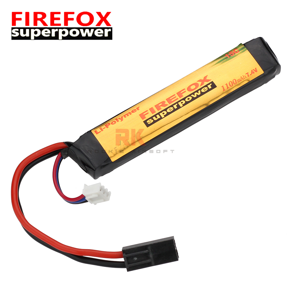 Firefox 7.4V 1100mAh 15C (Mini Tamiya)