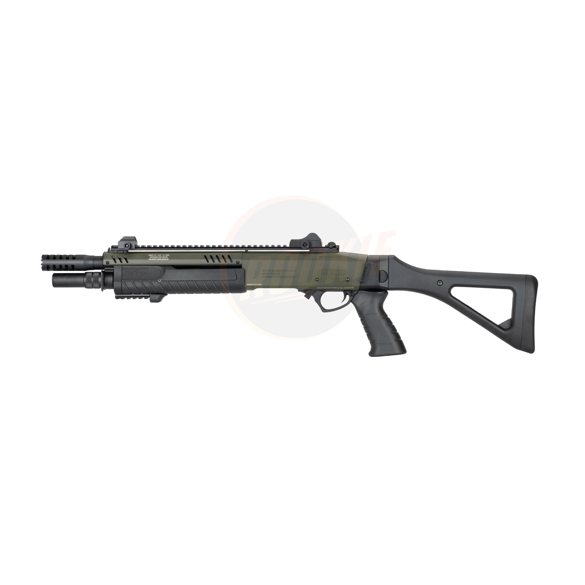 BO FABARM STF/12 Compact 11" Gas Pump Action Shotgun (OD)