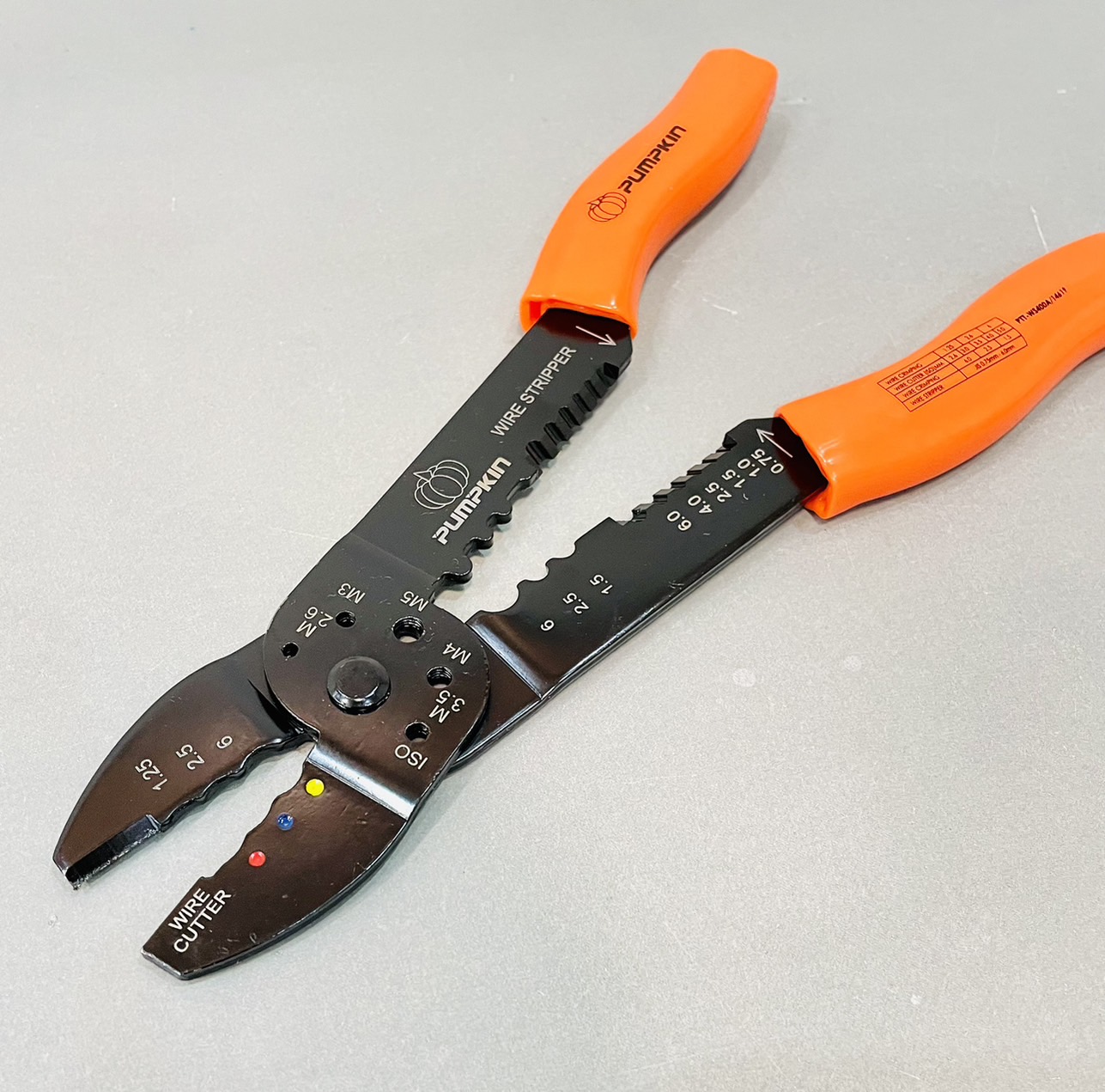 คีมย้ำหางปลา 9.5" พัมคิน