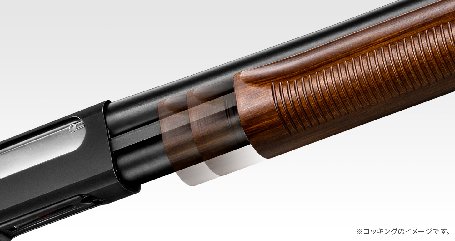 Tokyo Marui M870 Wood Stock Gas Shotgun