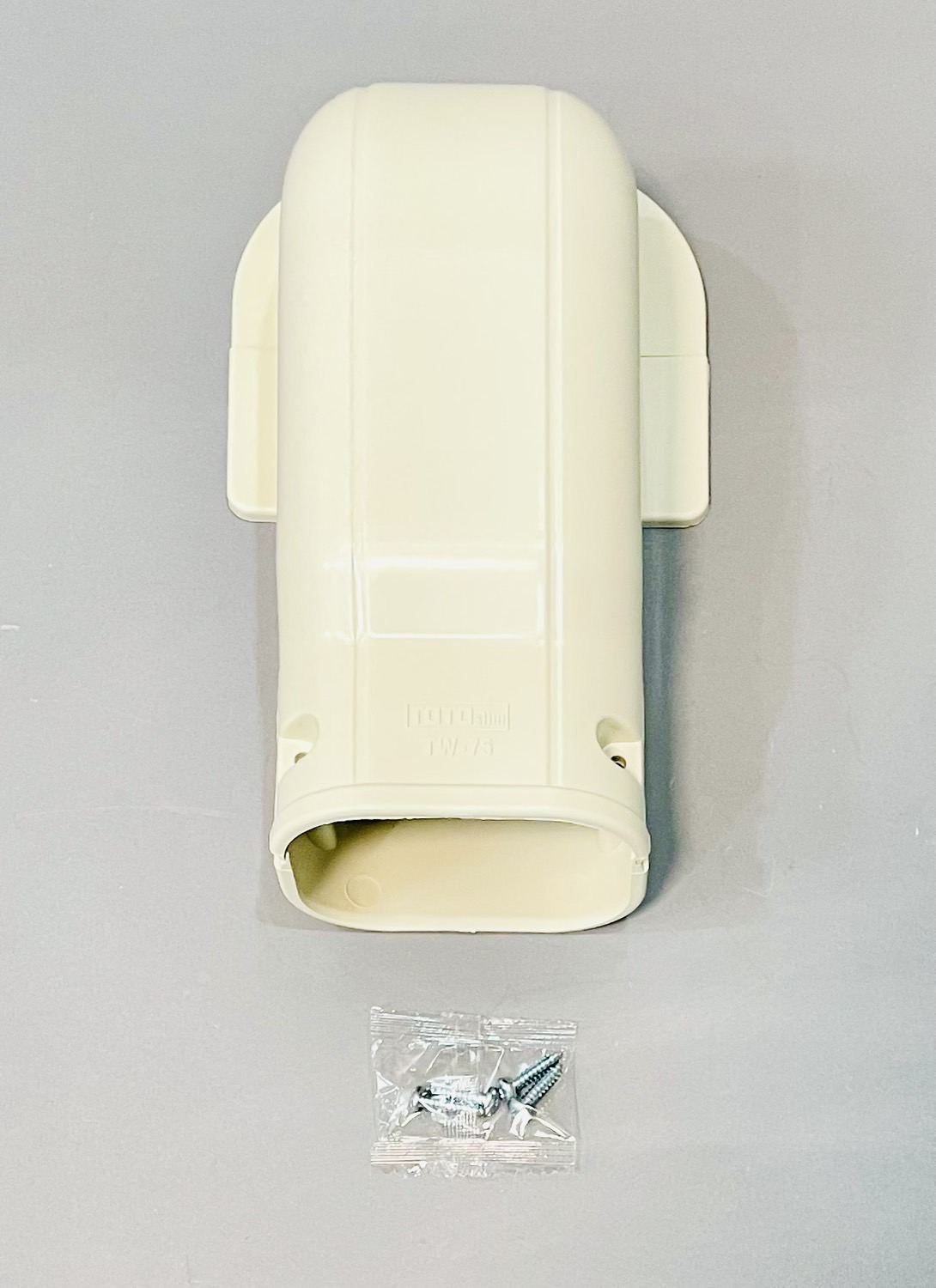 ฝาครอบรางแอร์ TW/AW75 สีครีม (หัวกะโหลก)