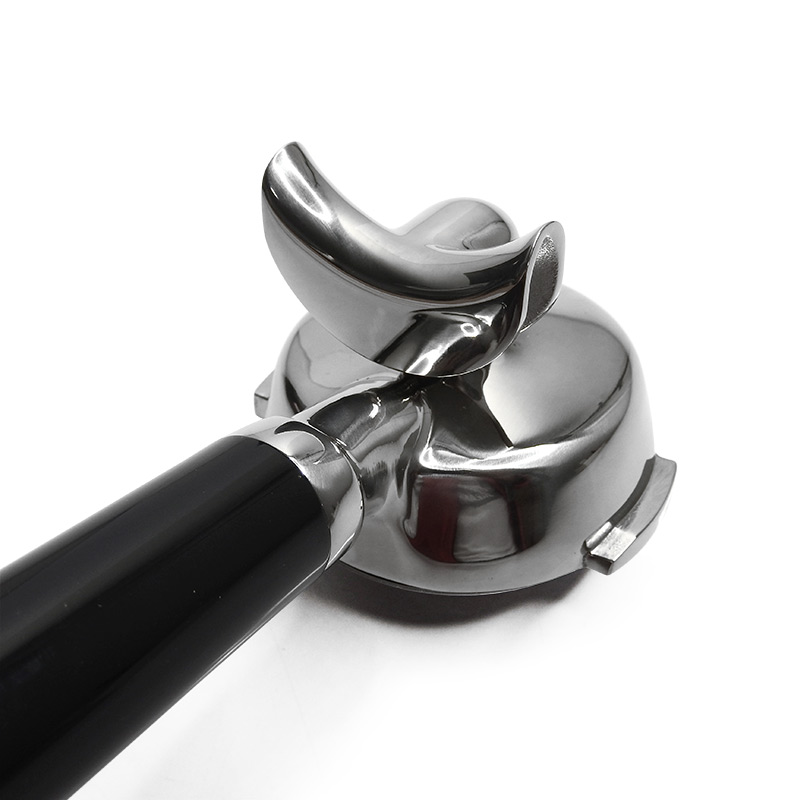 Portafilter-double way spout handle