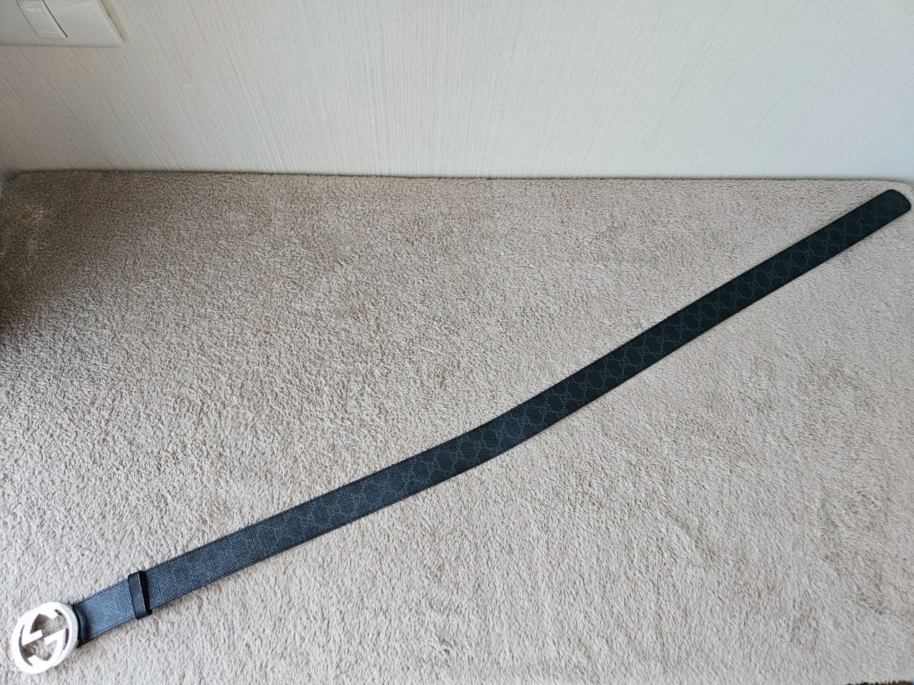 Gucci GG Supreme Belt with G Buckle