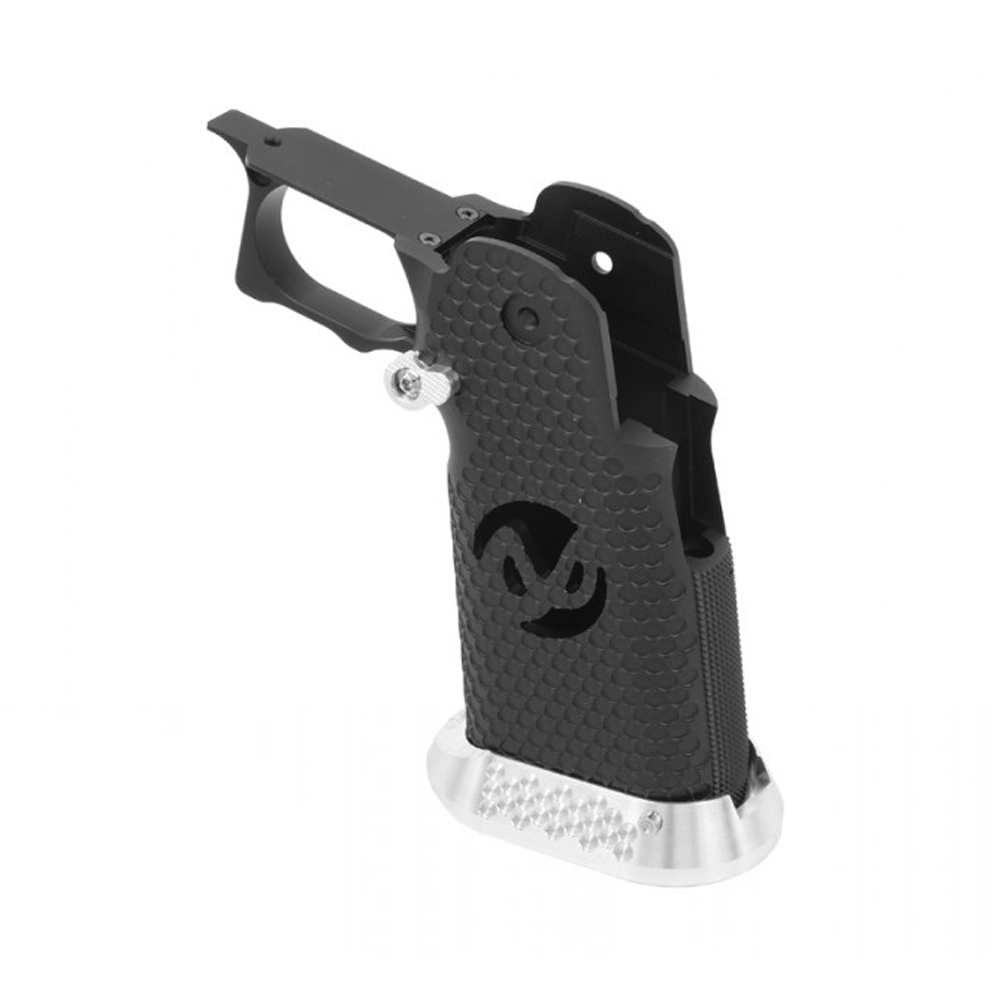 Airsoft Masterpiece Aluminum Grip for Hi-Capa Type 2 (Black)