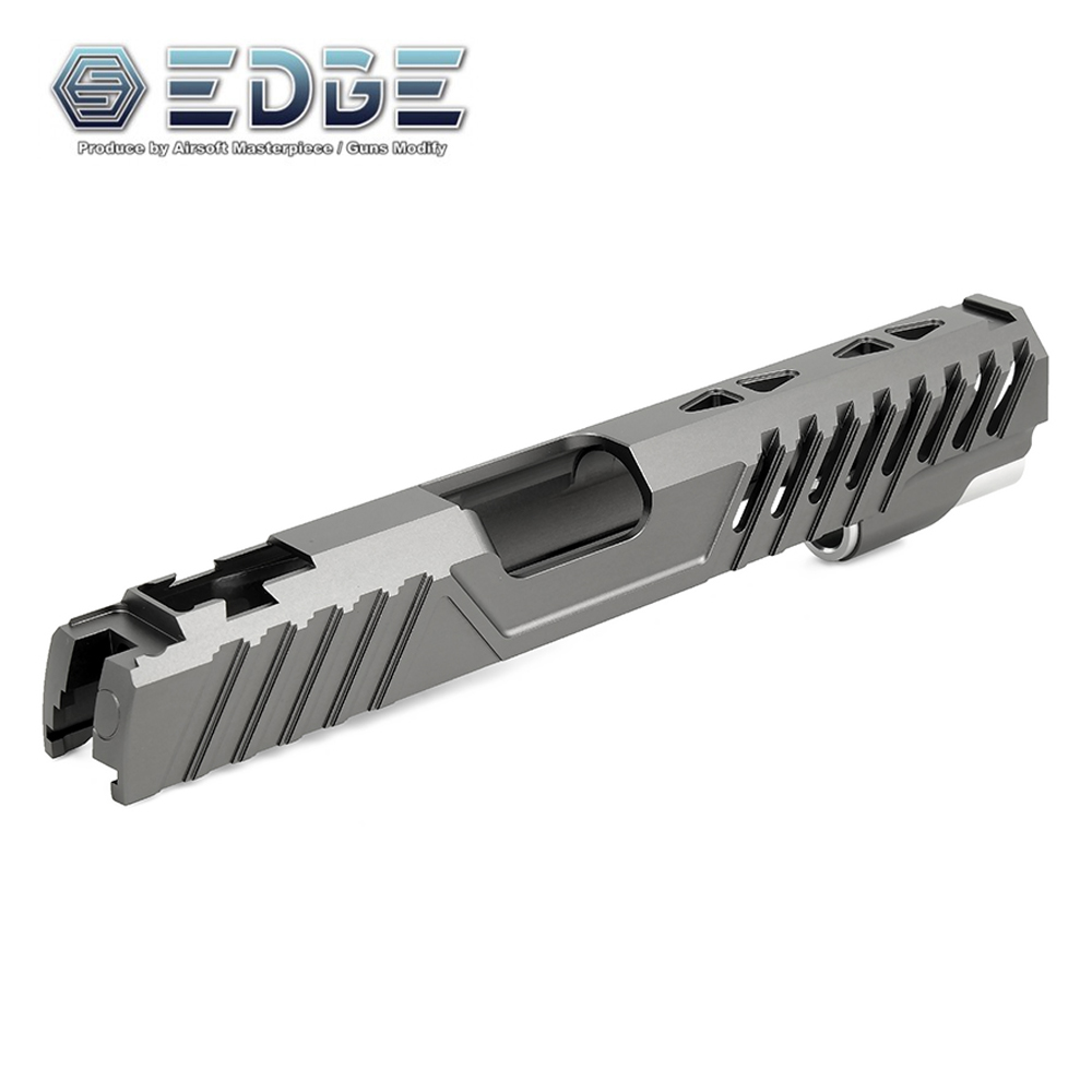 EDGE Custom "RAZOR" Aluminum Standard Slide for Hi-CAPA / 1911 (Grey)