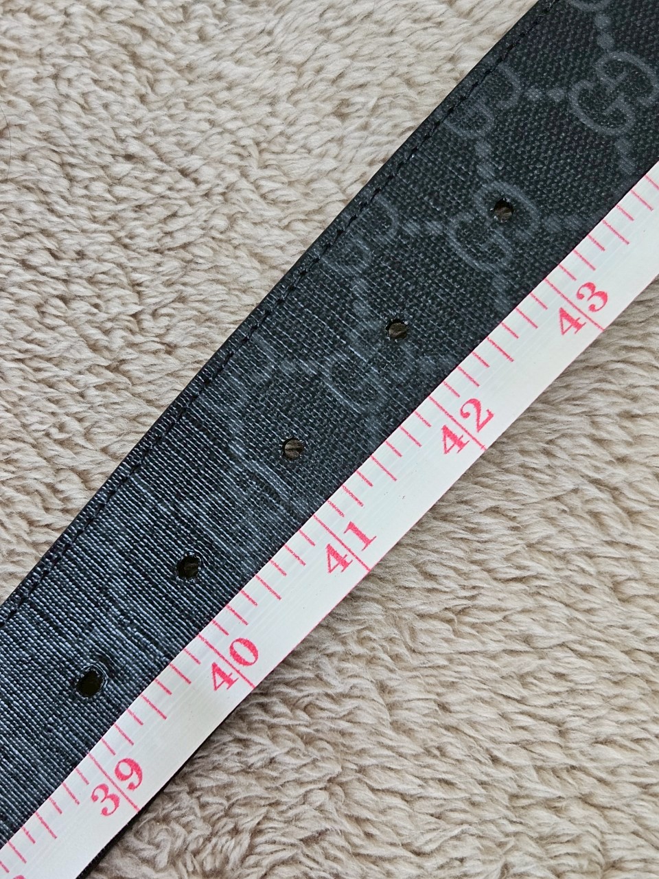 Gucci GG Supreme Belt with G Buckle