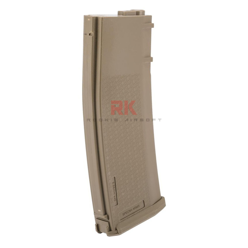 Specna Arms 125rds S-MAG Mid-Cap Magazine for M4 AEG (Tan)