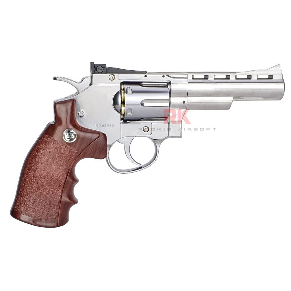 WinGun 701S 4 inch Co2 Revolver (Silver)