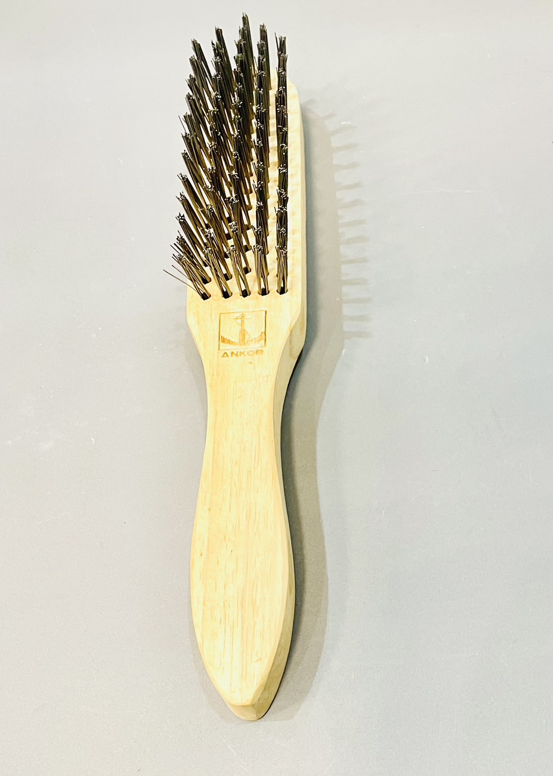 แปรงลวดเหล็ก ตราสมอ 5แถว