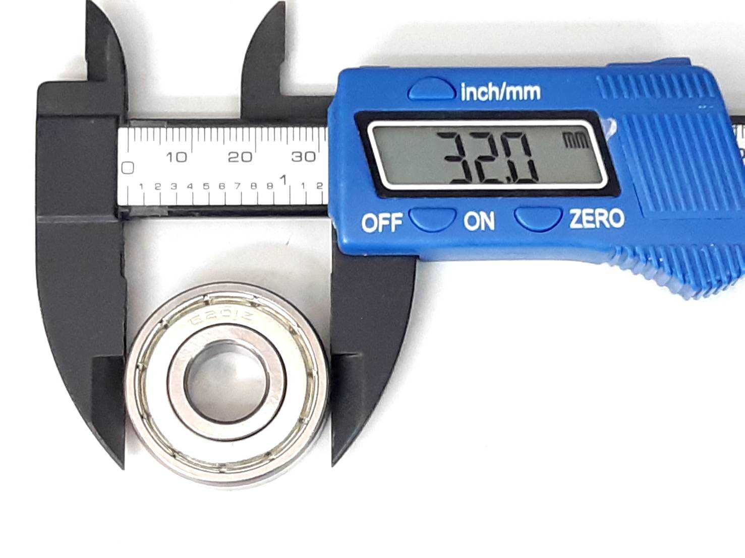 ลูกปืนฝาเหล็ก 6201 ZZ