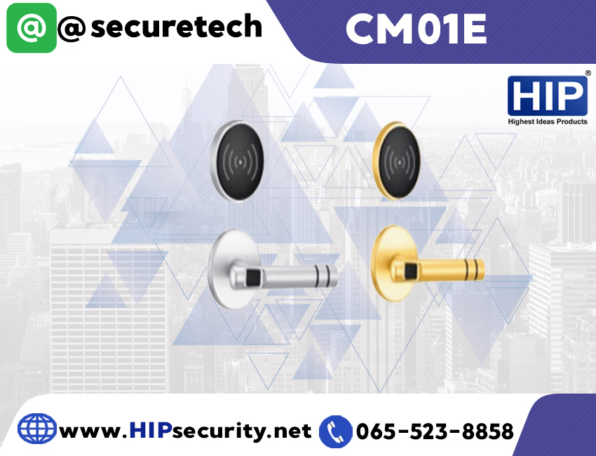 ประตูล็อคโรงแรม HIP Intelligent lock รุ่น CM02E