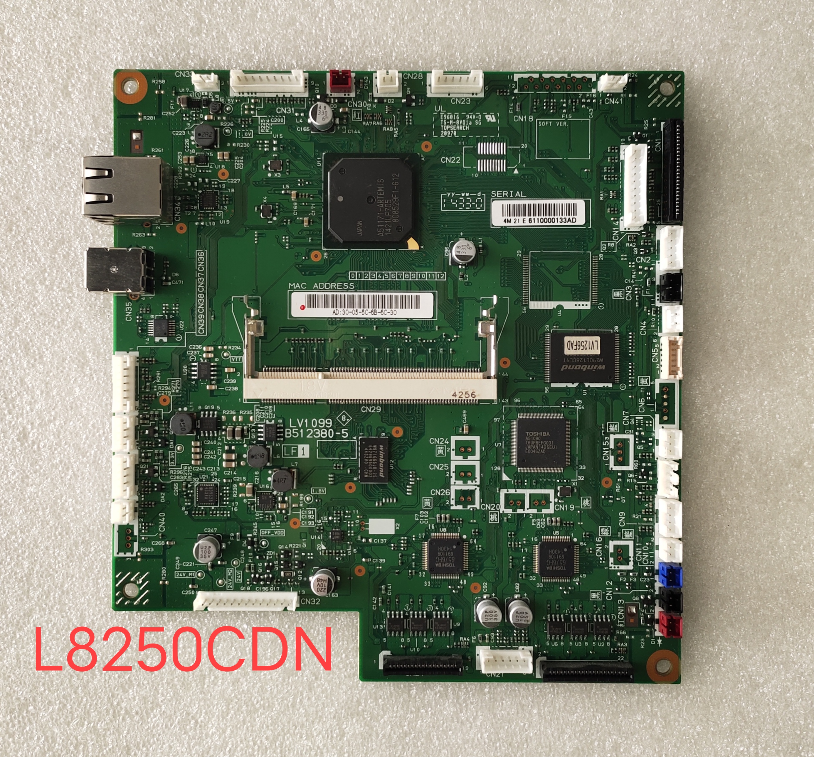 Mainboard Brother HL-L8250CDN มือสอง