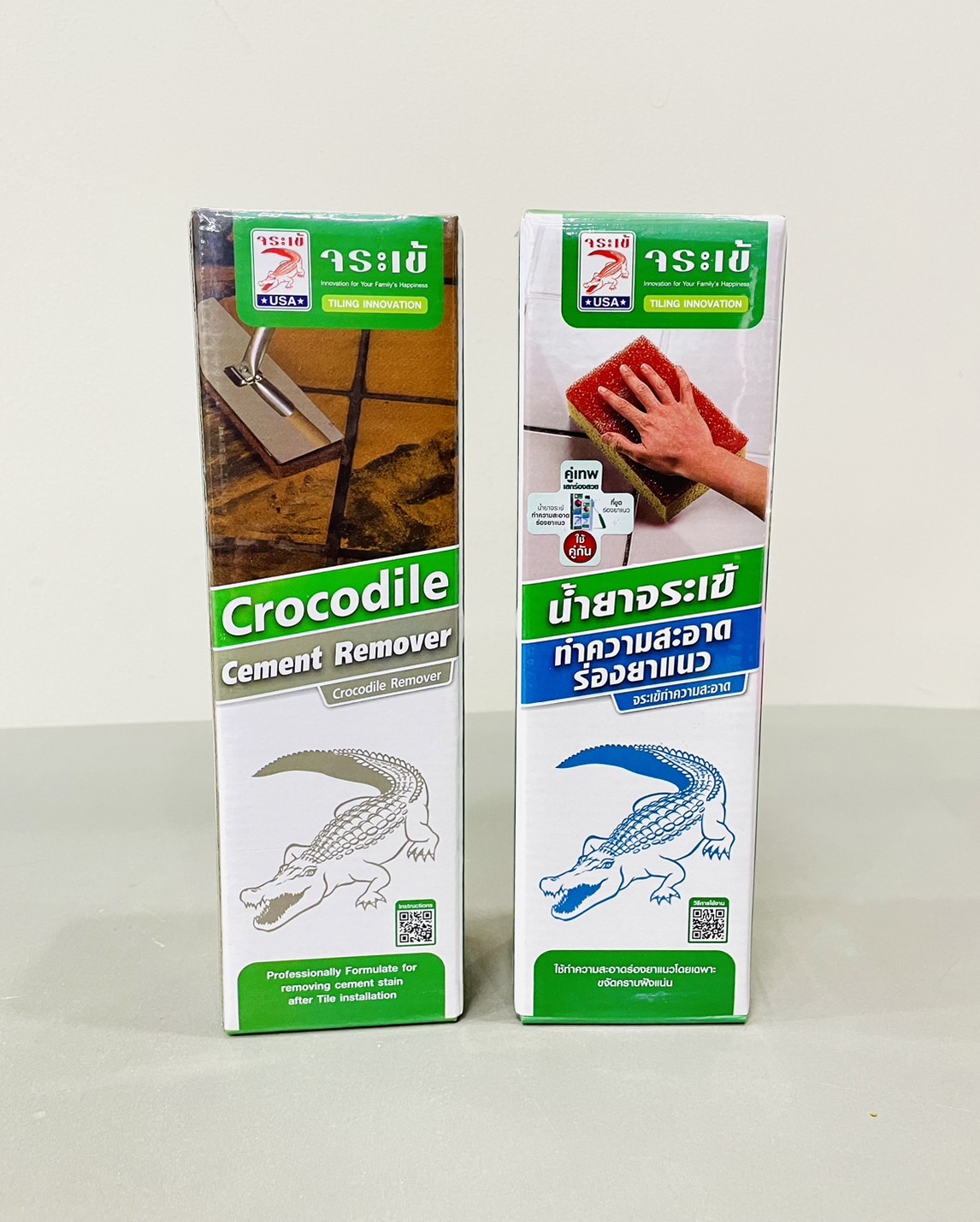 น้ำยาขจัดคราบ ทำความสะอาด จระเข้