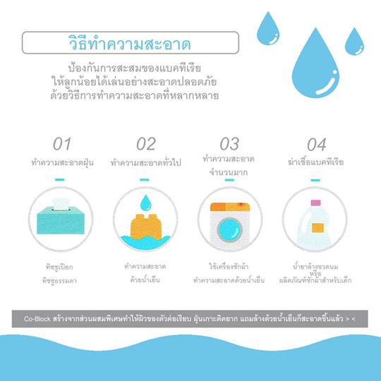 บล็อคตัวต่อชิ้นใหญ่ จากเกาหลี 20 ชิ้น