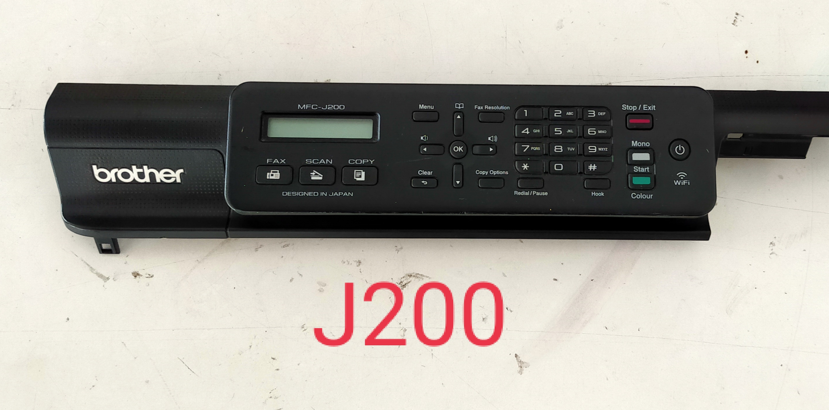 แผงปุ่มกด Brother J200 สภาพสวย