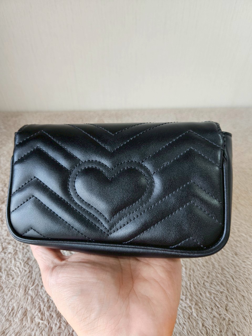 Gucci Marmont Super Mini สีดำ