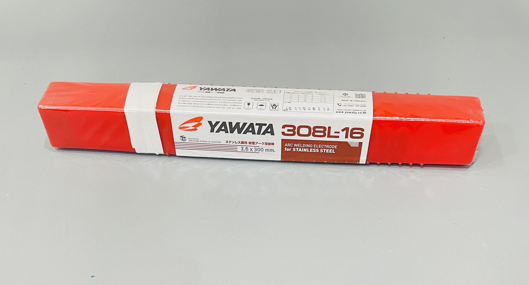 ลวดเชื่อมสแตนเลส ยาวาต้า 308L-16 2.6มิล (เส้นละ)