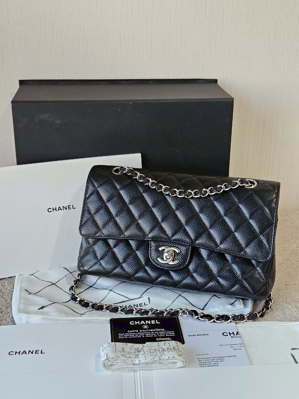 Chanel Classic 10 Cavier SHW