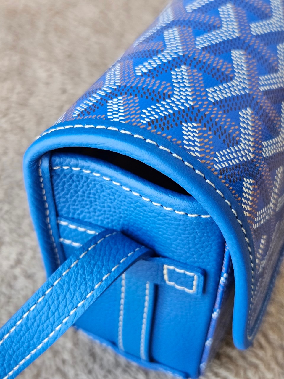Goyard Belvedere PM sky blue