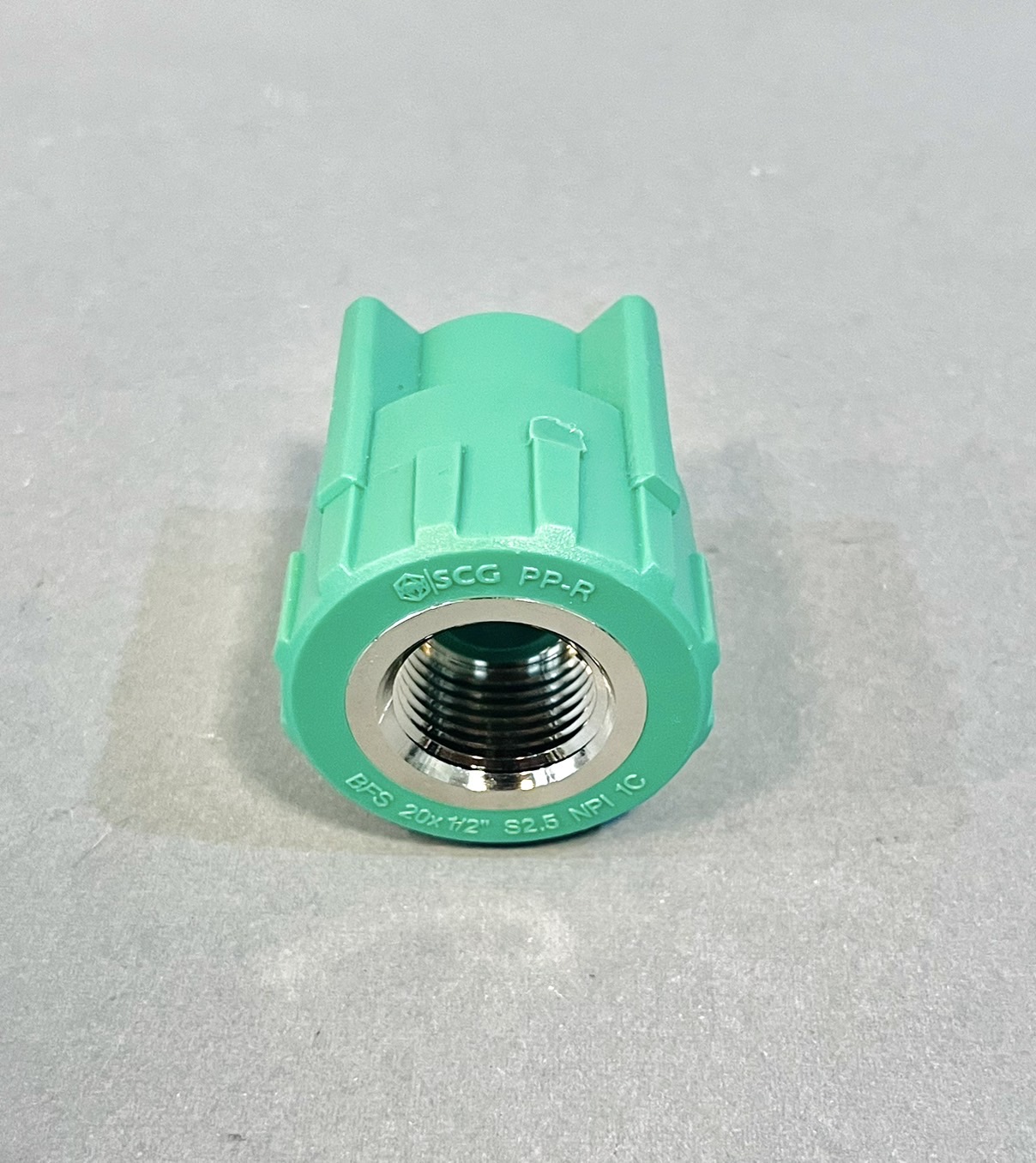 ข้อต่อตรงเกลียวใน PPR 20x1/2"