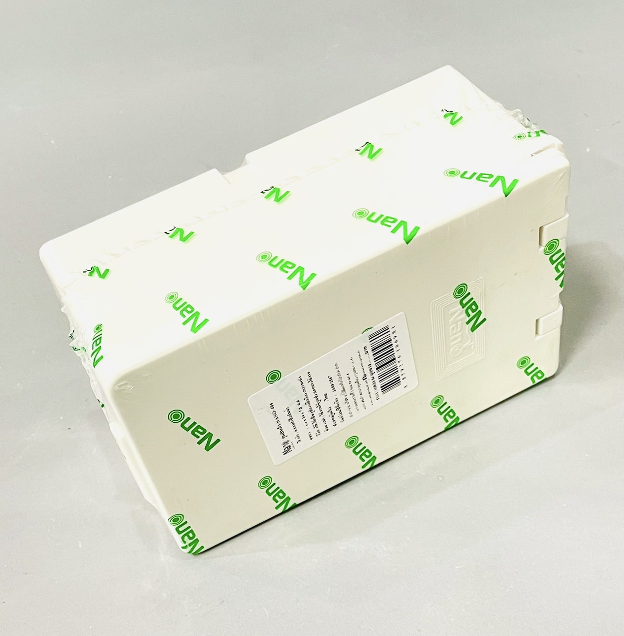 บ็อกลอยกันน้ำแนวตั้ง นาโน-406 2x4 สีขาว