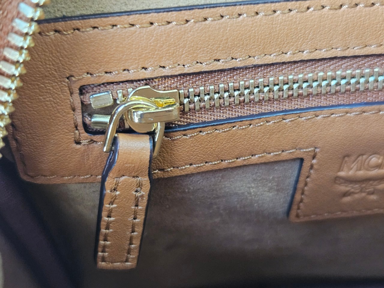 MCM Klassik Leather Crossbody Mini Bag