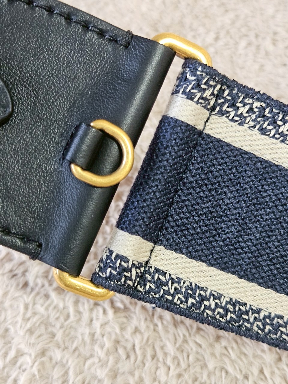 Dior Strap สีน้ำเงิน