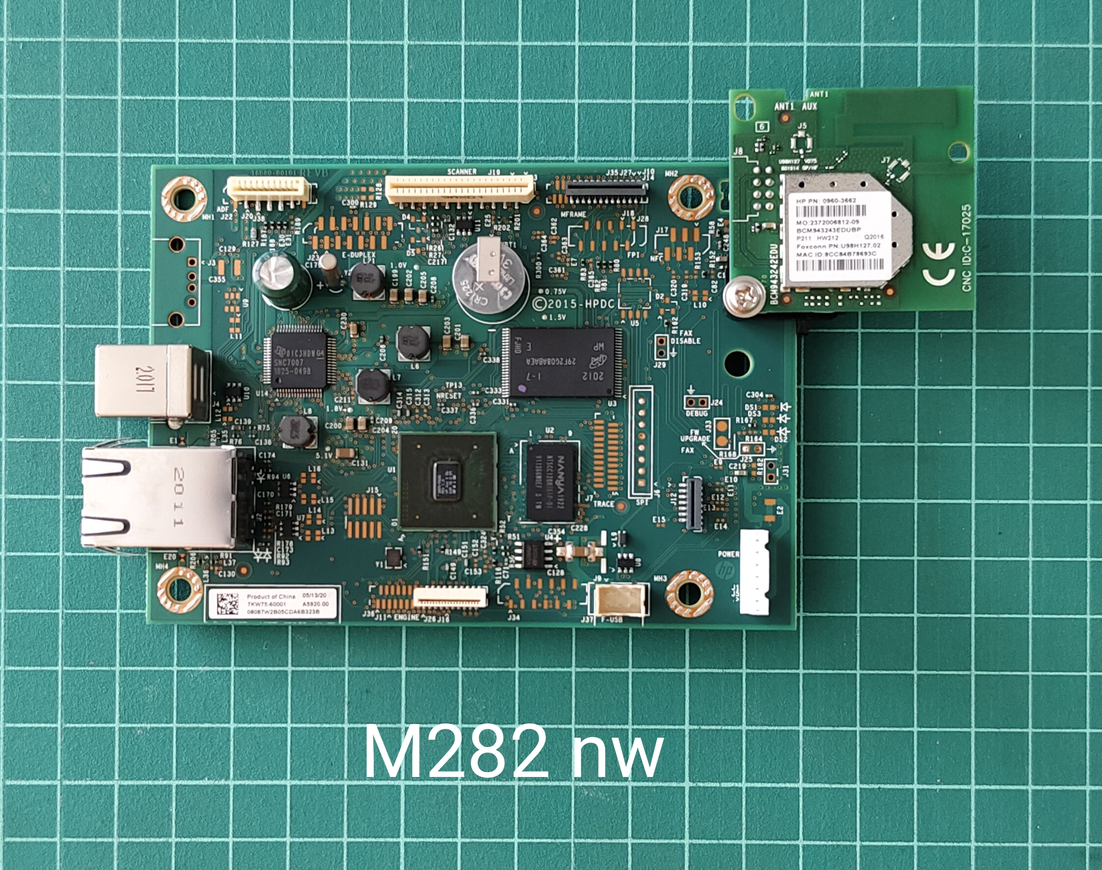 Formatter Board HP Color M282nw มือสอง