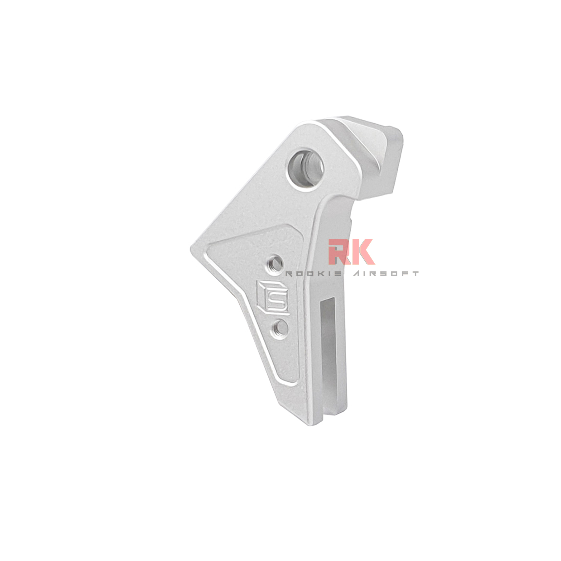 GunsModify SAI Flat Aluminum Adjustable Trigger Marui / WE G-Series (Silver)