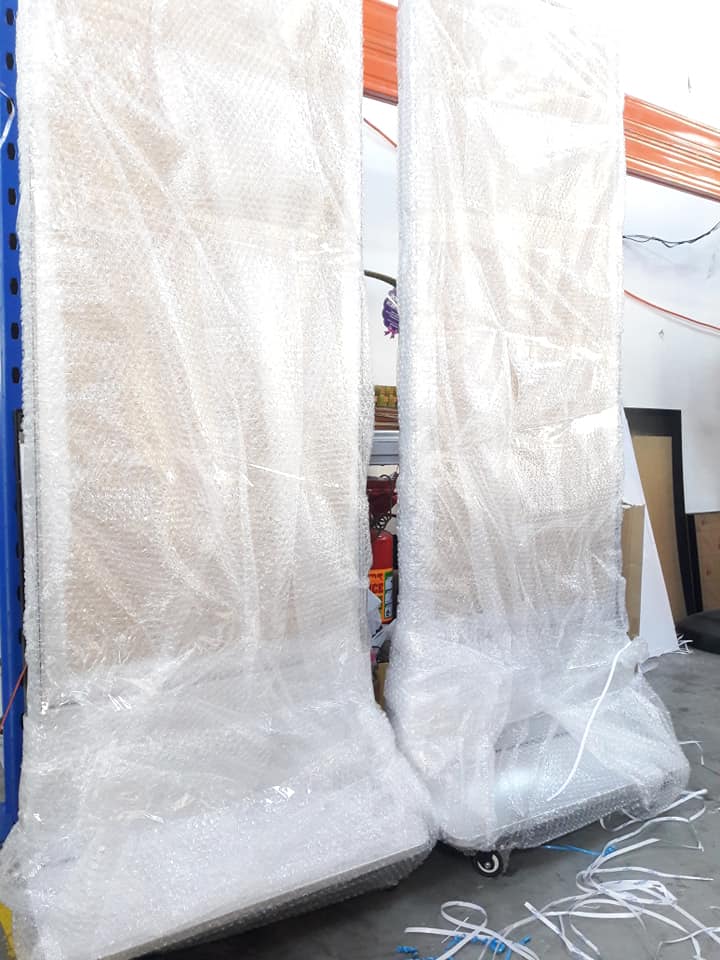 ป้ายไฟบาง Slim Light Box พร้อมฐานล้อผลิตตามขนาด ราคาโรงงาน