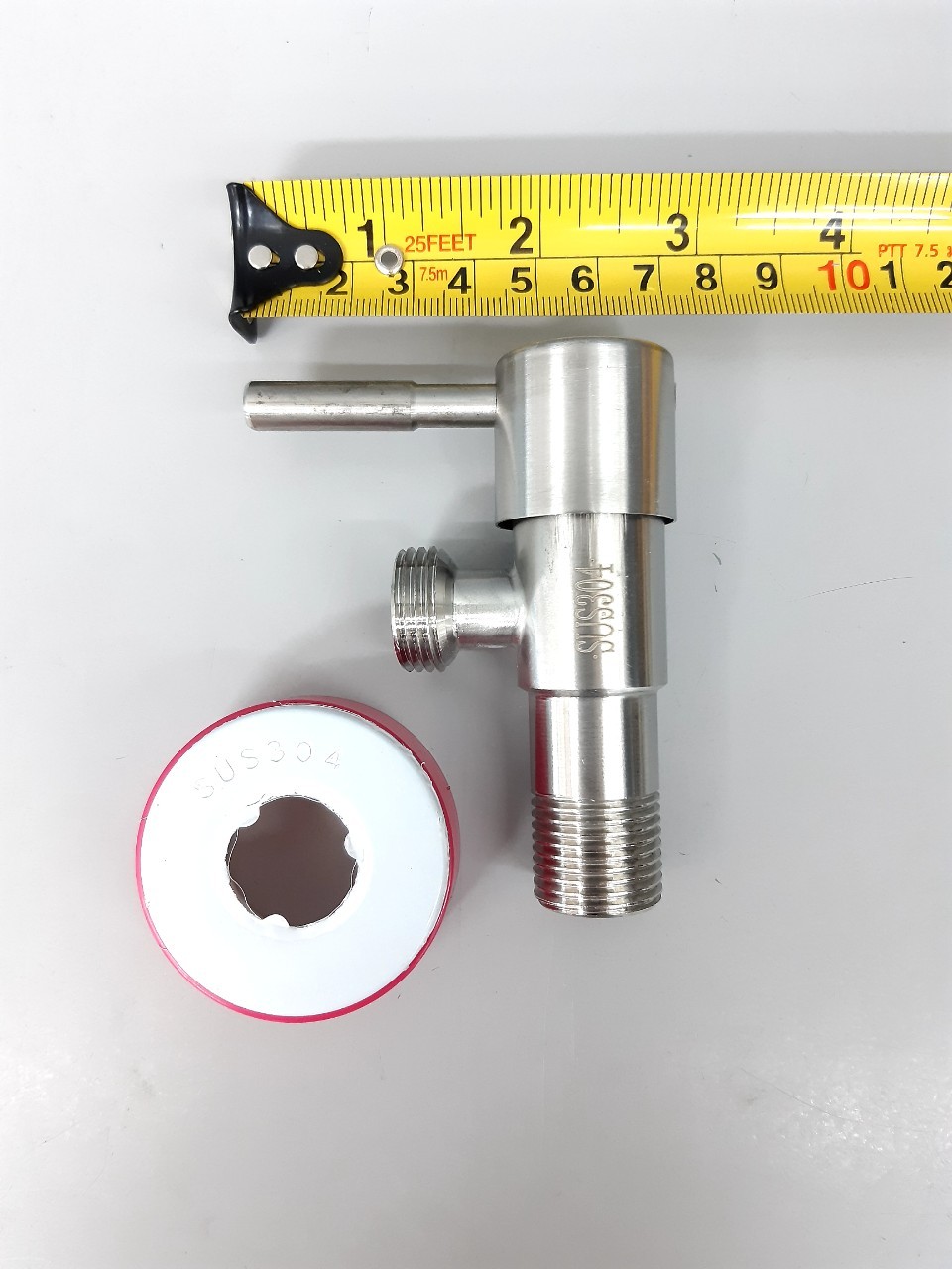 สต๊อปวาล์วลอยอัดแผง SS-221L ก้านปัด STL