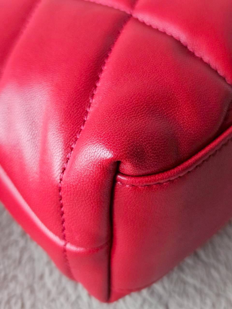 YSL Toy Puffer Mini Bag สีแดง