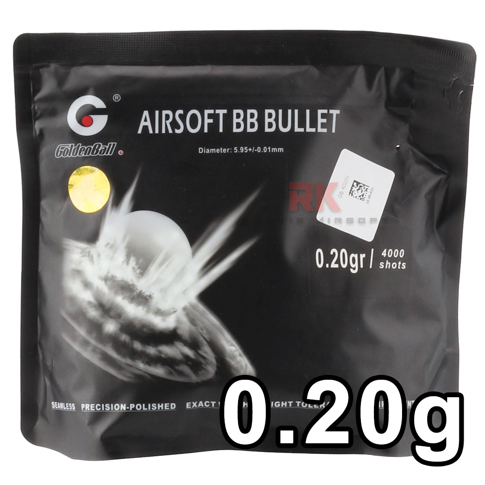 GoldenBall (4020W) BB 0.20g (4,000 rds)