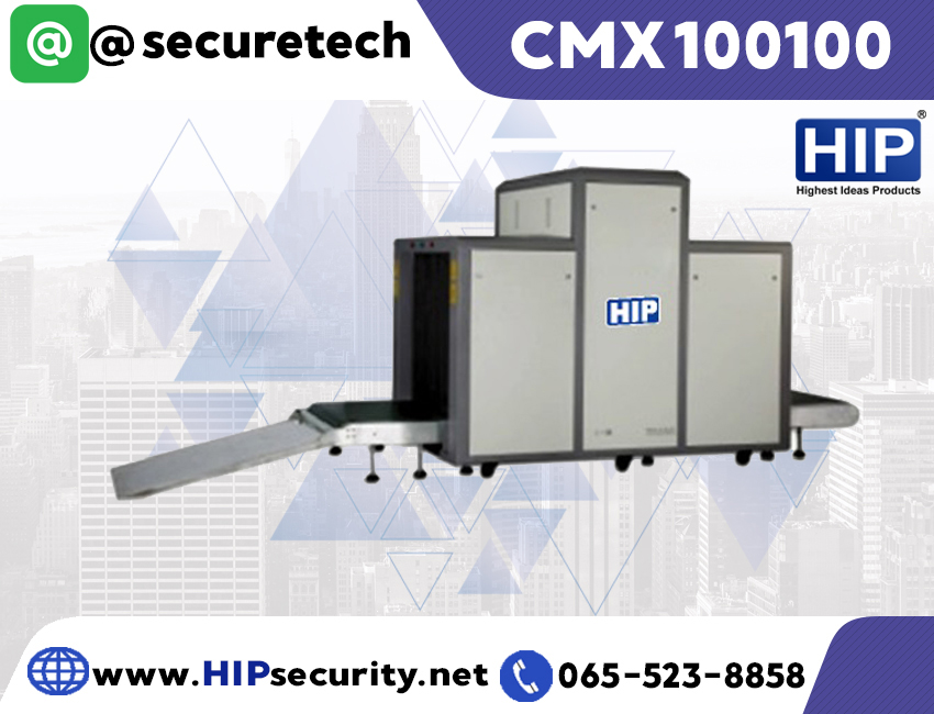 HIP X-Ray สายพานตรวจจับโลหะ รุ่น CMX100100
