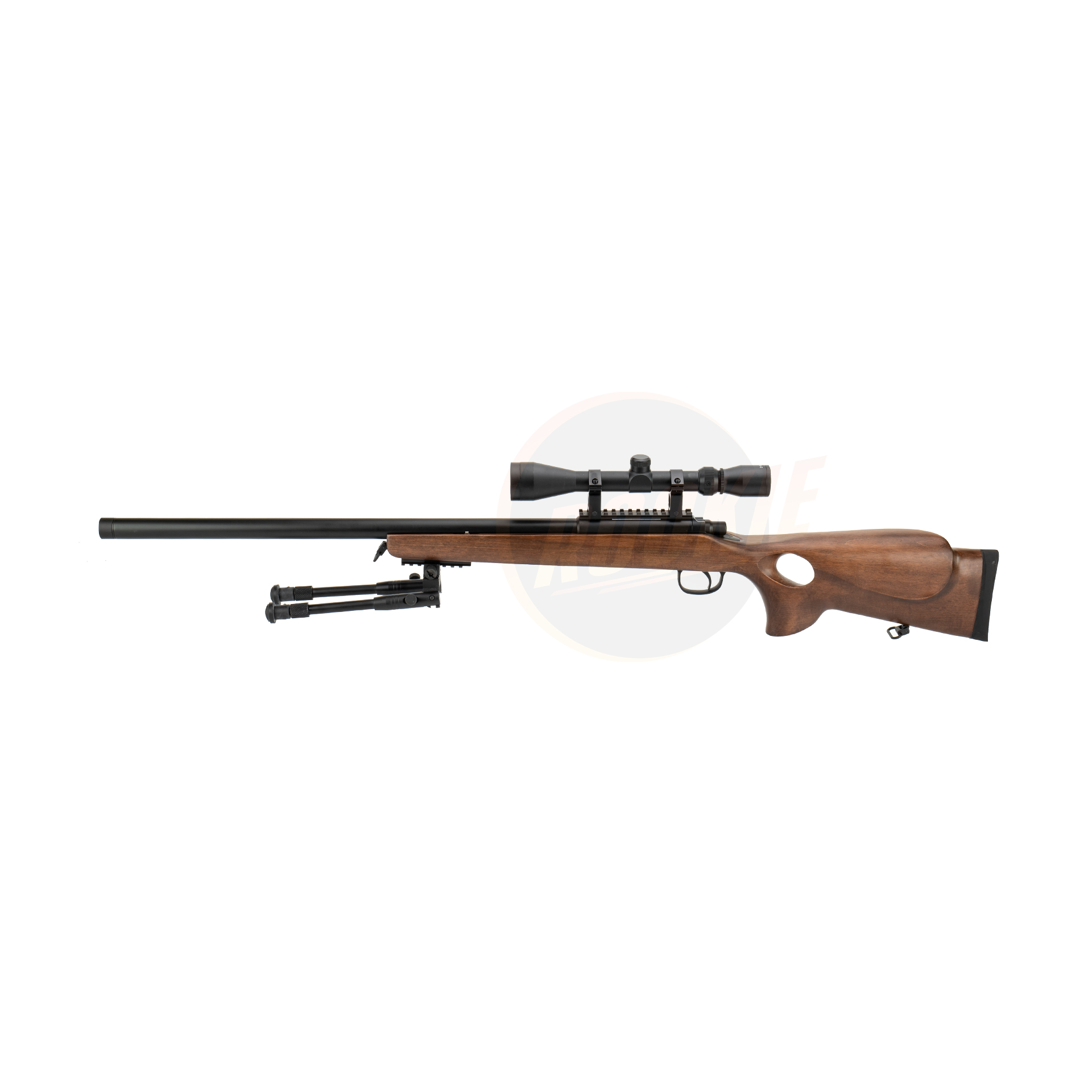 Double Bell 204-1 VSR-10 Varmint Thumbhole Air Cocking - Real Wood