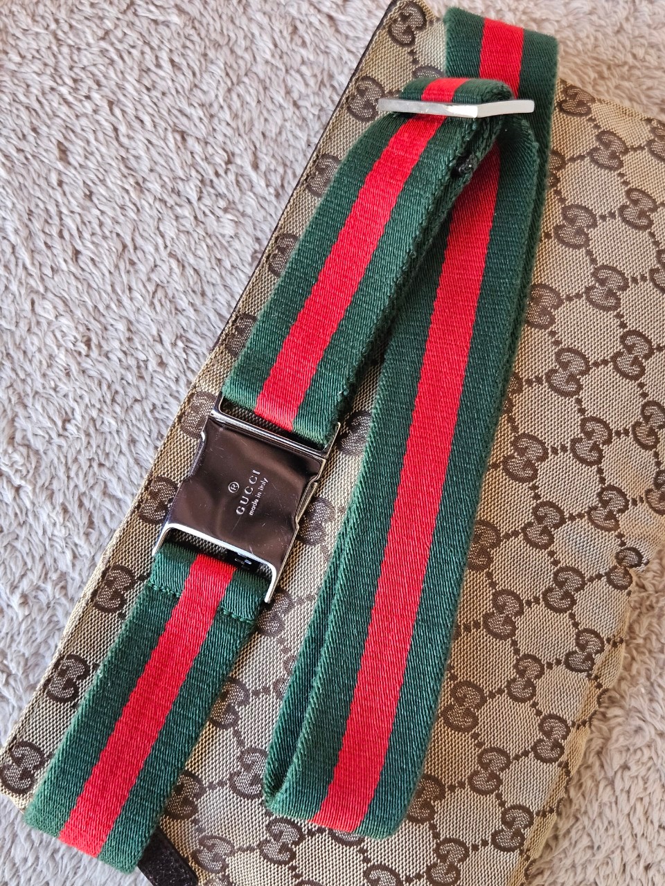 Gucci GG Canvas Beltbag